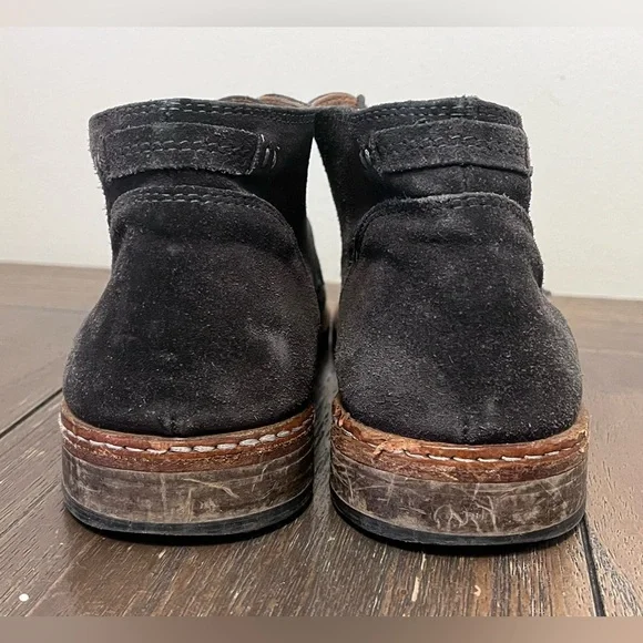 John Varvatos Monaco Chukka Grey Suede Boots Men’s size 9 - Picture 9 of 12